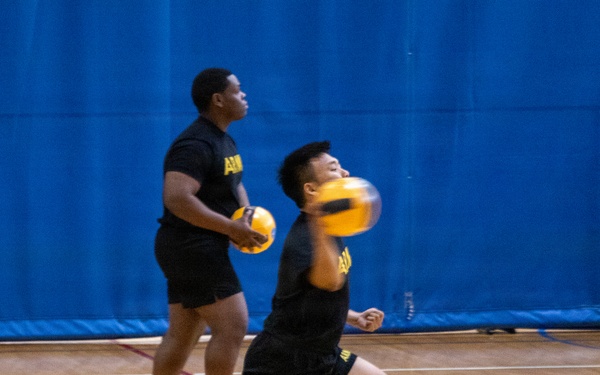 Champion Brigade at Dodgeball Competition for KATUSA Friendship Week