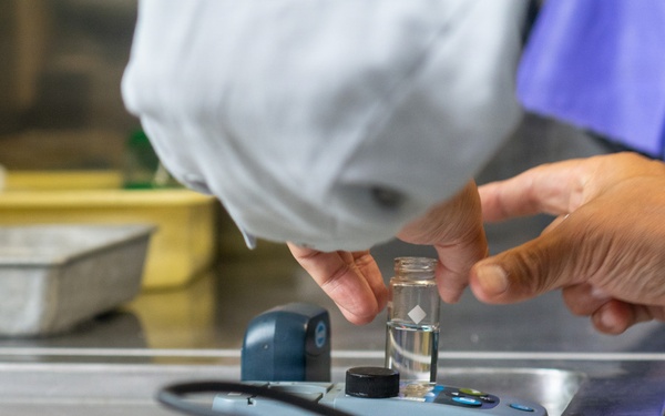 Navy environmental team ensures CFAY drinking water exceeds quality standards