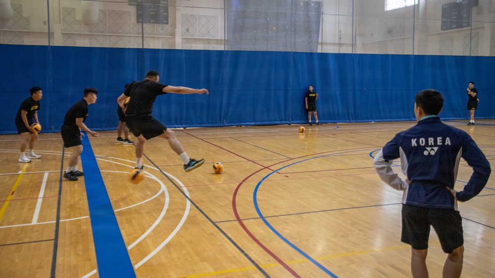 Champion Brigade at Dodgeball Competition for KATUSA Friendship Week