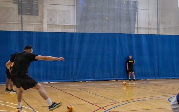 Champion Brigade at Dodgeball Competition for KATUSA Friendship Week