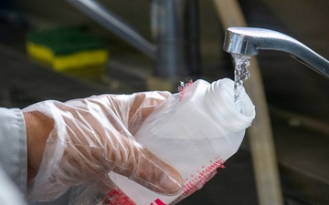 Navy Environmental Team Ensures CFAY Drinking Water Exceeds Quality Standards