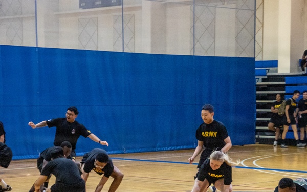 Champion Brigade at Dodgeball Competition for KATUSA Friendship Week