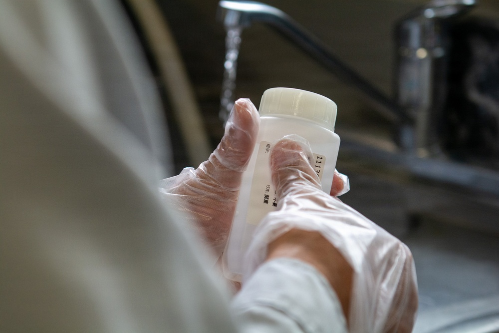 Navy environmental team ensures CFAY drinking water exceeds quality standards