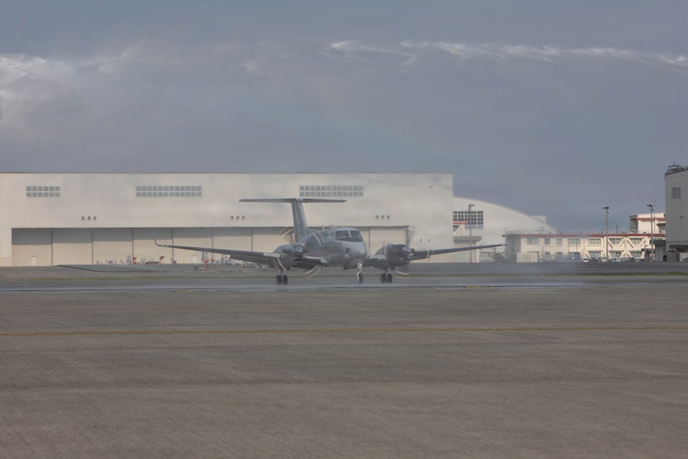 Lt. Col. Mendizabal's final flight