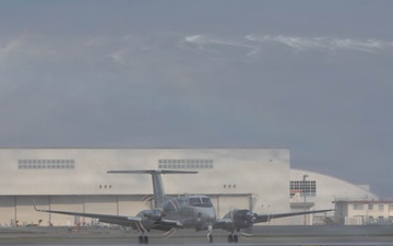 Lt. Col. Mendizabal's final flight