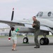 Lt. Col. Mendizabal's final flight
