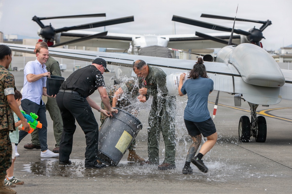 Lt. Col. Mendizabal's final flight