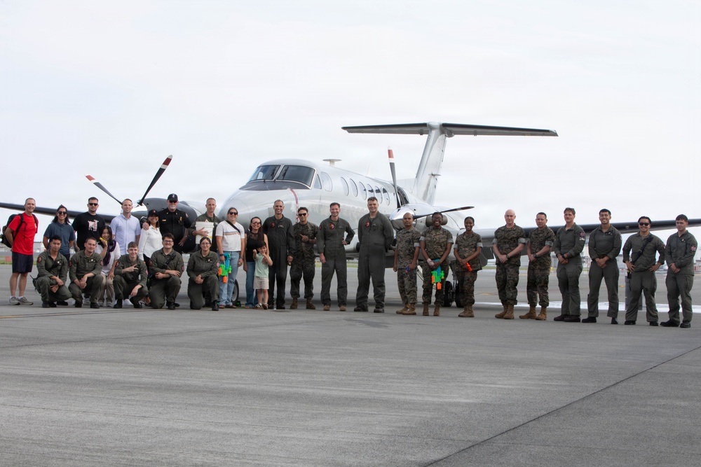 Lt. Col. Mendizabal's final flight