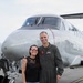 Lt. Col. Mendizabal's final flight