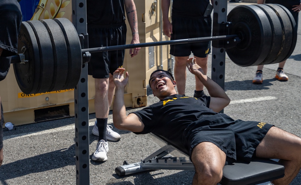 Champion Brigade at KATUSA Friendship Week Physical Fitness Competition
