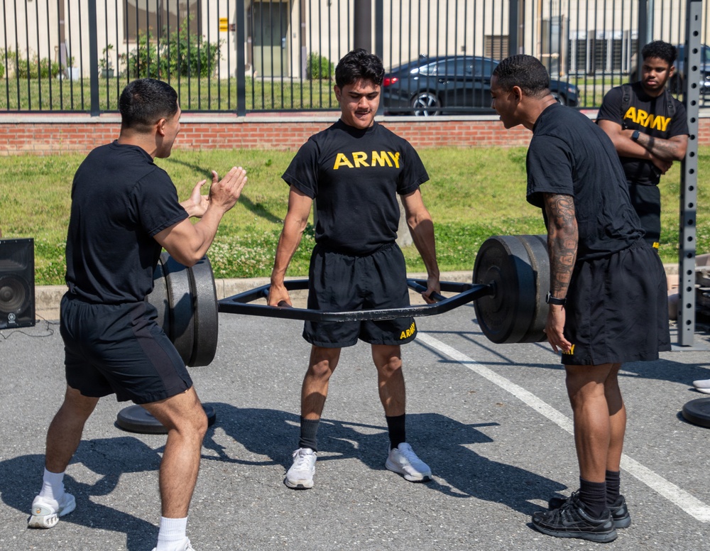 Champion Brigade at KATUSA Friendship Week Physical Fitness Competition