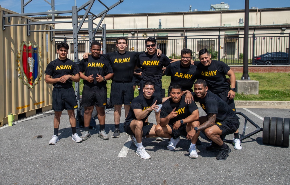 Champion Brigade at KATUSA Friendship Week Physical Fitness Competition