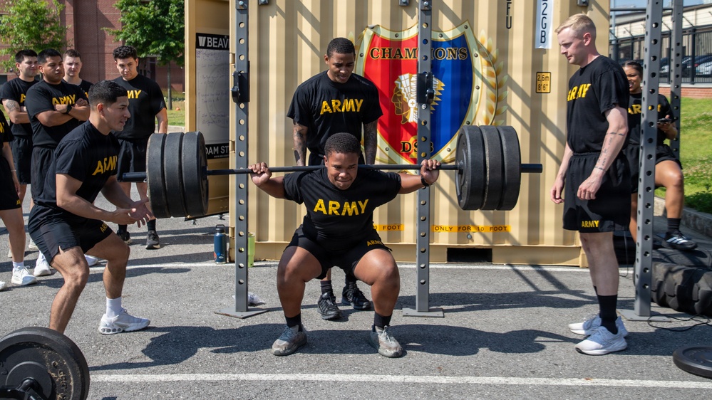 Champion Brigade at KATUSA Friendship Week Physical Fitness Competition