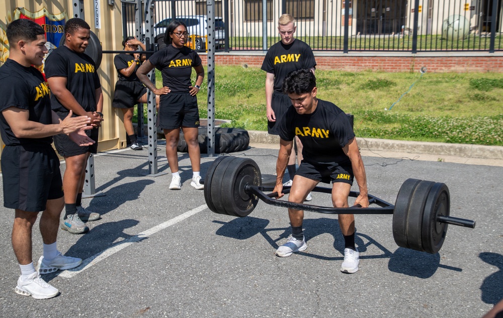 Champion Brigade at KATUSA Friendship Week Physical Fitness Competition