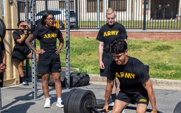 Champion Brigade at KATUSA Friendship Week Physical Fitness Competition
