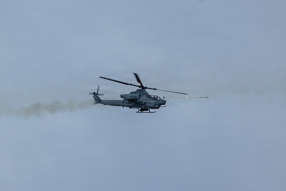 5th Air Naval Gunfire Liaison Company Marines conduct close air support