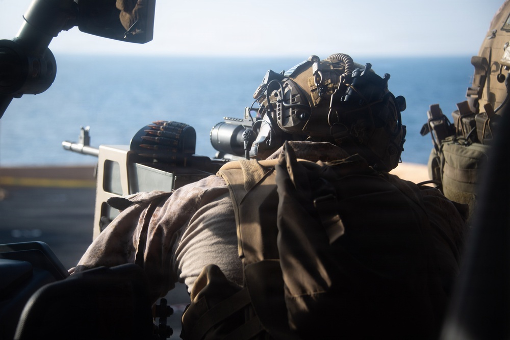 U.S. Marines Conduct Combat Marksmanship Program Aboard USS Boxer