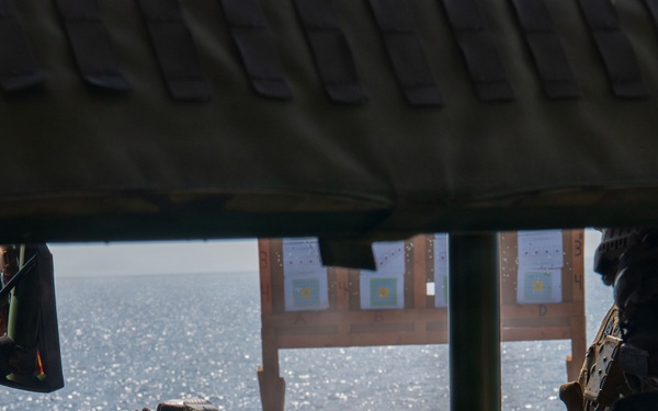 U.S. Marines Conduct Combat Marksmanship Program Aboard USS Boxer