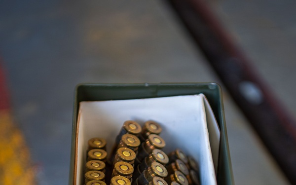 U.S. Marines Conduct Combat Marksmanship Program Aboard USS Boxer