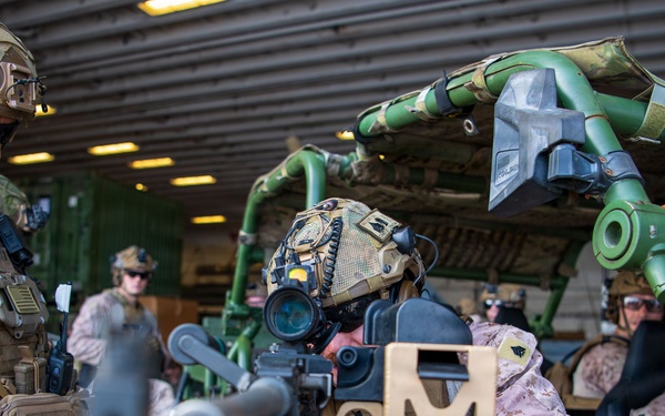 U.S. Marines Conduct Combat Marksmanship Program Aboard USS Boxer