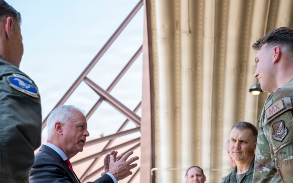 Under Secretary of War for Personnel and Readiness visits Osan Air Base