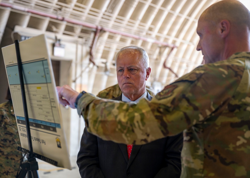 Under Secretary of War for Personnel and Readiness visits Osan Air Base