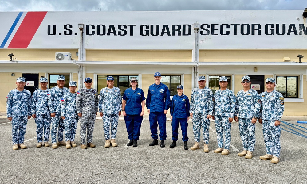 U.S., Philippine Coast Guards hold joint pre-exercise engagements in Guam