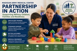 Madigan pediatric fellowship partners with Child Development Centers to support military families and readiness