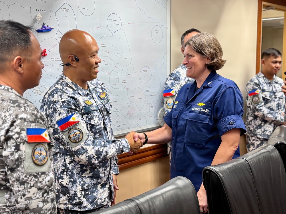 U.S., Philippine Coast Guards hold joint pre-exercise engagements in Guam