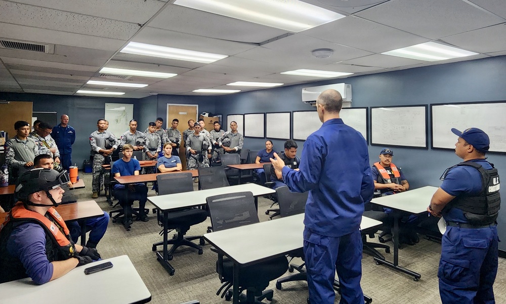 U.S., Philippine Coast Guards hold joint pre-exercise engagements in Guam