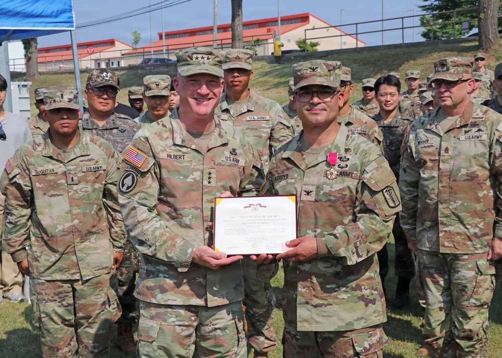 65th Medical Brigade Welcomes New Commander in Change of Command Ceremony