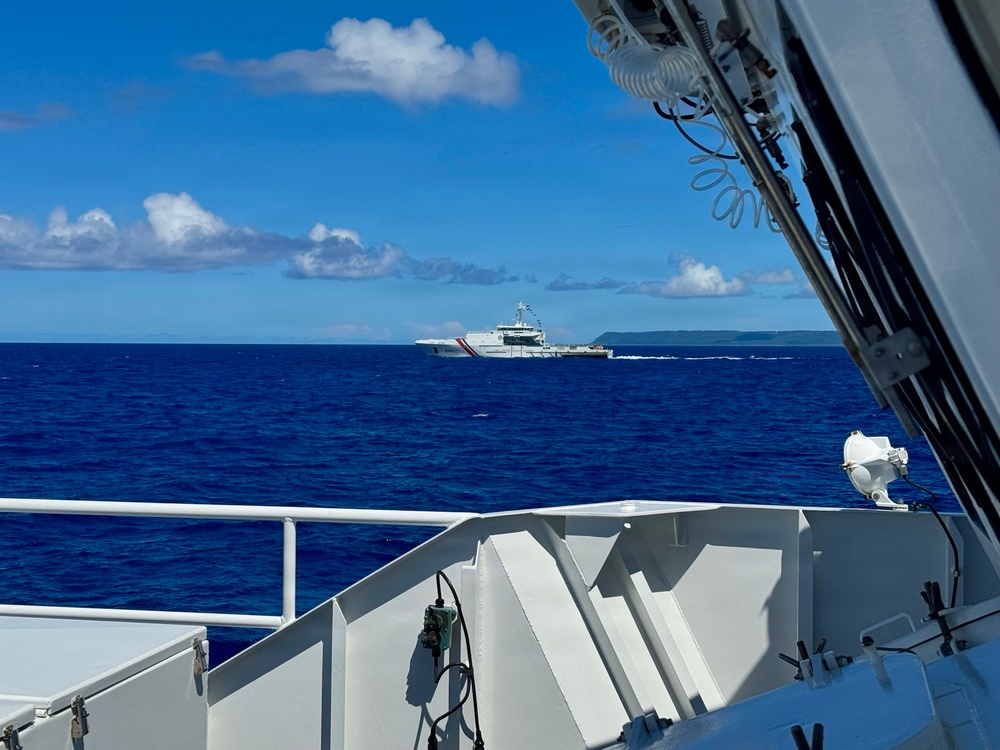 U.S., Philippine Coast Guards conduct joint sail off Guam