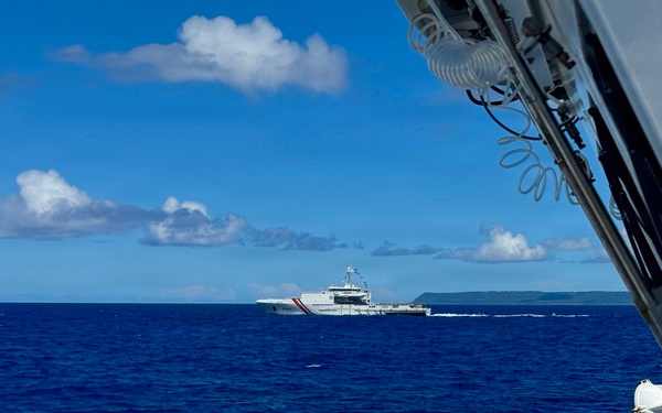 U.S., Philippine Coast Guards conduct joint sail off Guam