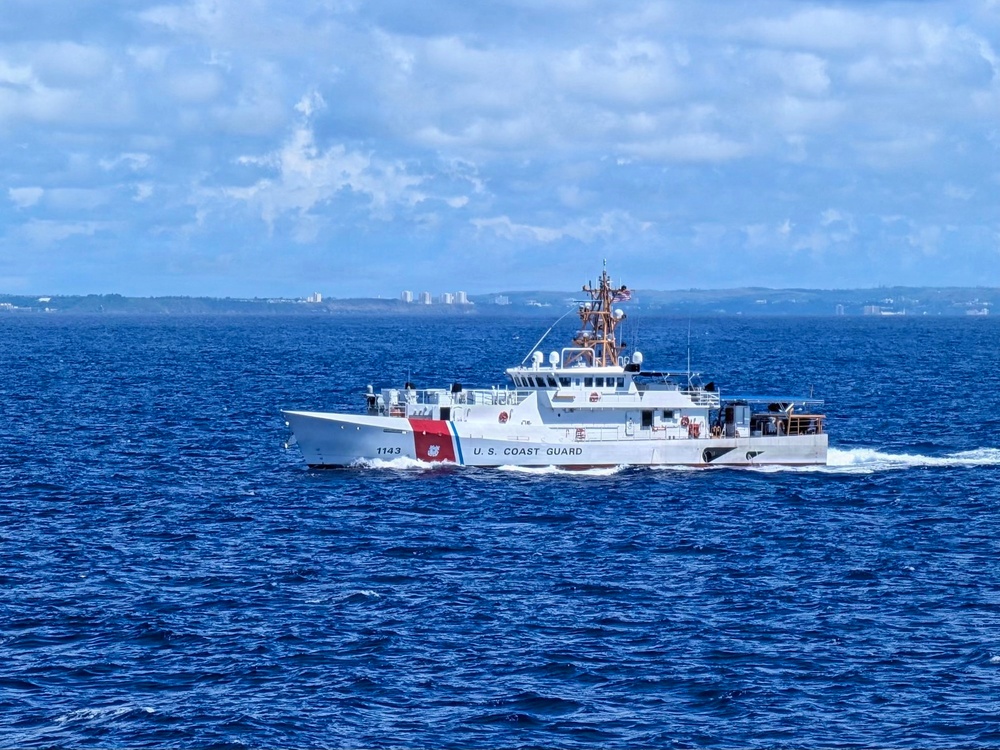 U.S., Philippine Coast Guards conduct joint sail off Guam