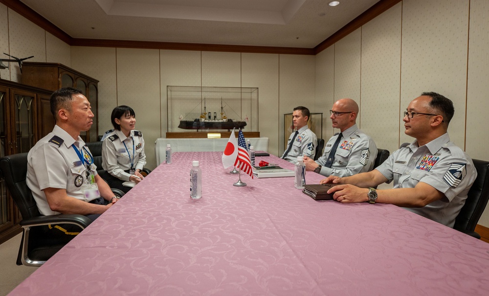 CMSSF visits Yokota Air Base