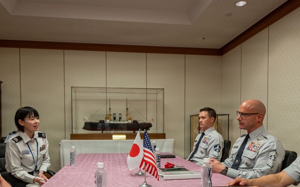 CMSSF visits Yokota Air Base
