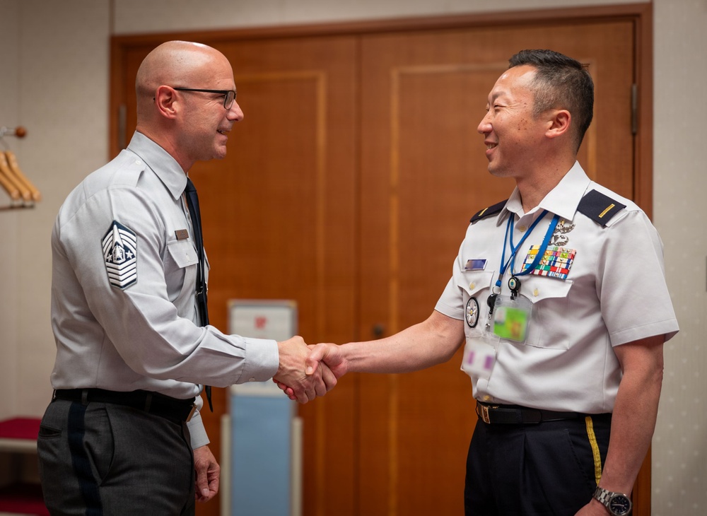 CMSSF visits Yokota Air Base