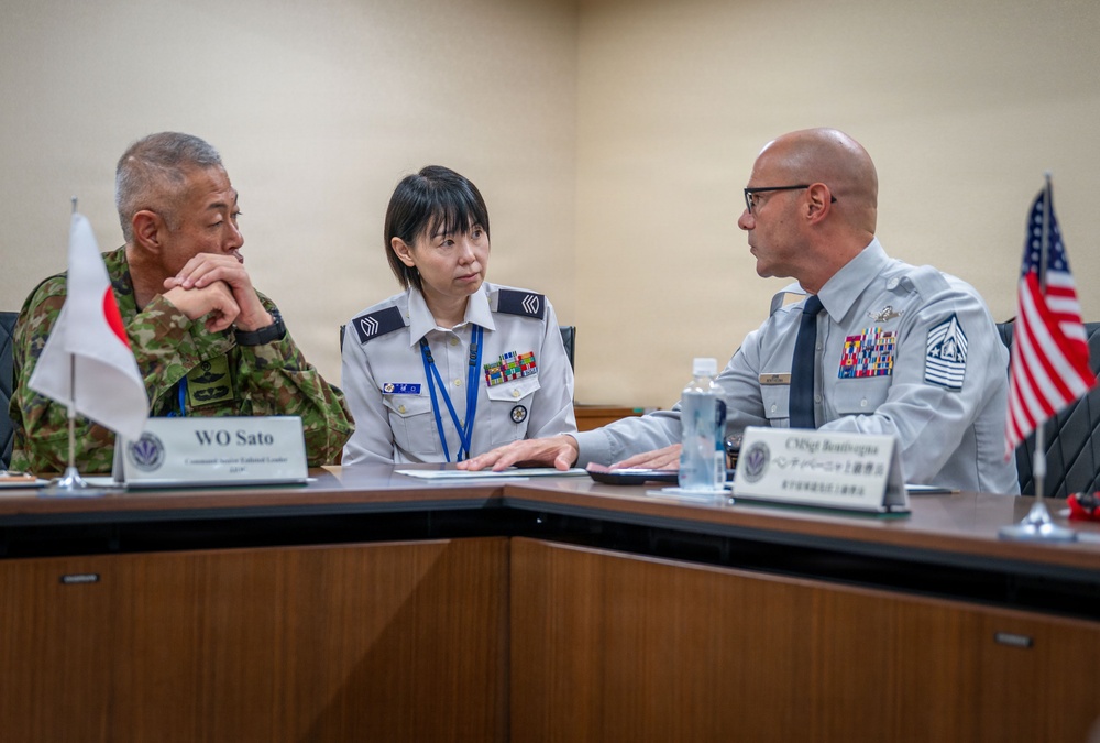 CMSSF visits Yokota Air Base
