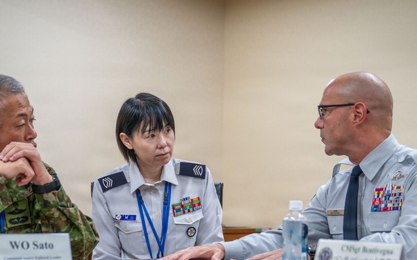 CMSSF visits Yokota Air Base