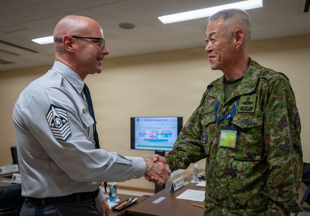 CMSSF visits Yokota Air Base