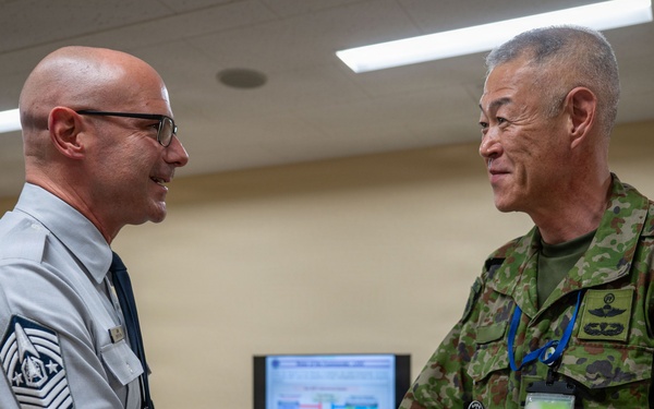 CMSSF visits Yokota Air Base