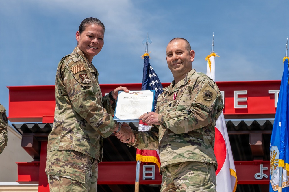 730 AMS Change of Command