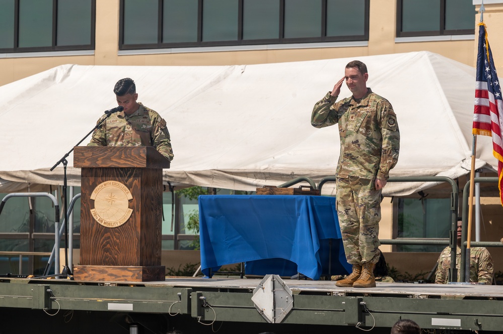 730 AMS Change of Command