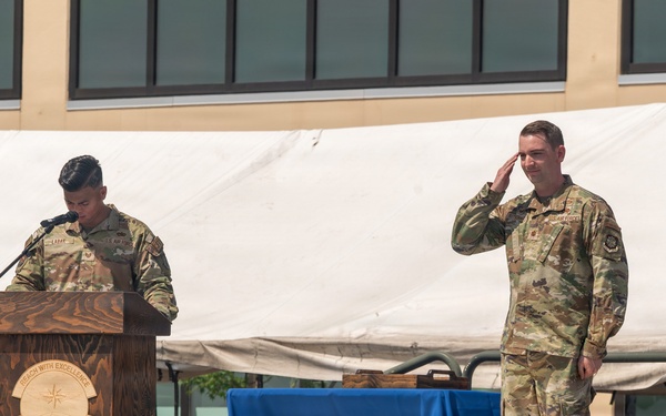 730 AMS Change of Command