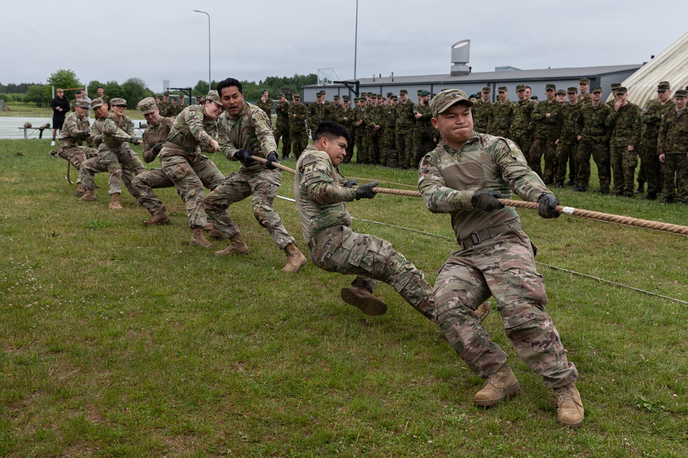U.S., British, Estonian soldiers contend in multinational competition