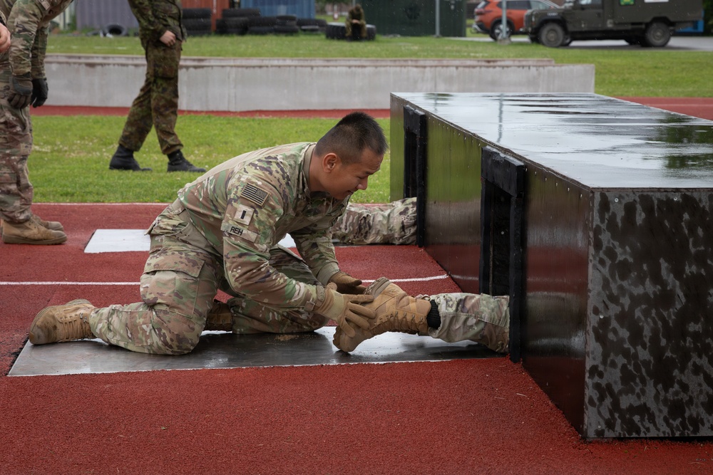 U.S., British, Estonian soldiers contend in multinational competition