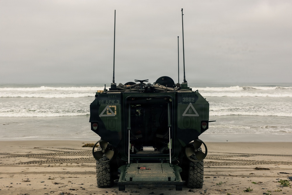 U.S. Marines with 2nd Battalion, 5th Marines Conduct EOTG Mechanized Raids