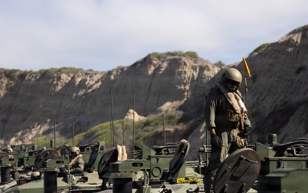 U.S. Marines with 2nd Battalion, 5th Marines Conduct EOTG Mechanized Raids