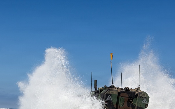 U.S. Marines with 2nd Battalion, 5th Marines Conduct EOTG Mechanized Raids