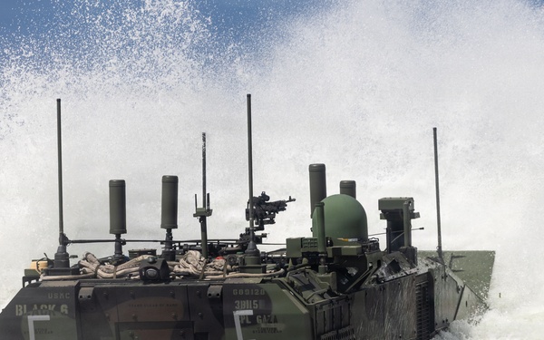 U.S. Marines with 2nd Battalion, 5th Marines Conduct EOTG Mechanized Raids